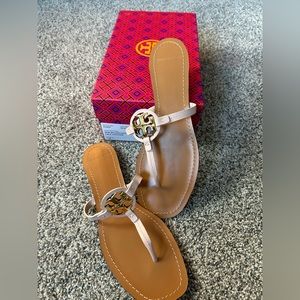 Tory Burch Mini Miller Leather Thongs